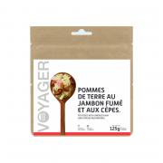 REPAS LYOPHILISÉ - POMMES DE TERRE AU JAMBON FUMÉ .