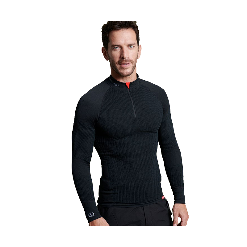 Haut et T-shirt thermique Damart Sous vêtements thermiques chaud sport  Activ body 3 nr homme Noir taille : XXL réf : 16414