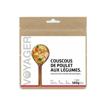 REPAS LYOPHILISÉ - COUSCOUS DE POULET AUX LÉGUMES 160G