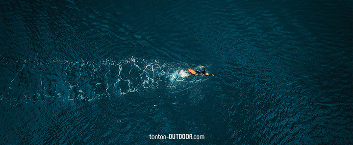 Cagoule néoprène ORCA Hi-Vis Hood - pour nage en eau libre
